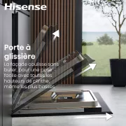 Image : HISENSE HV673A65 Lave vaisselle