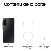 Image : SAMSUNG Galaxy A17 128Go Noir 5G Smartphone