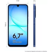 Image : SAMSUNG Galaxy A17 128Go Bleu 5G Smartphone