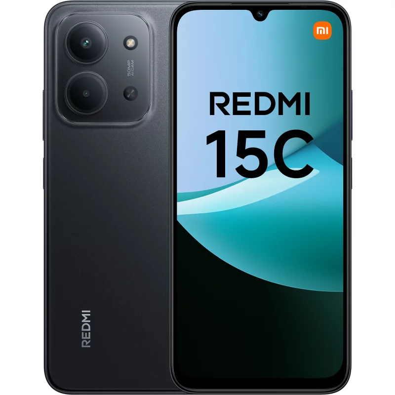 Image : XIAOMI Redmi 15C Noir 256Go 4G Smartphone