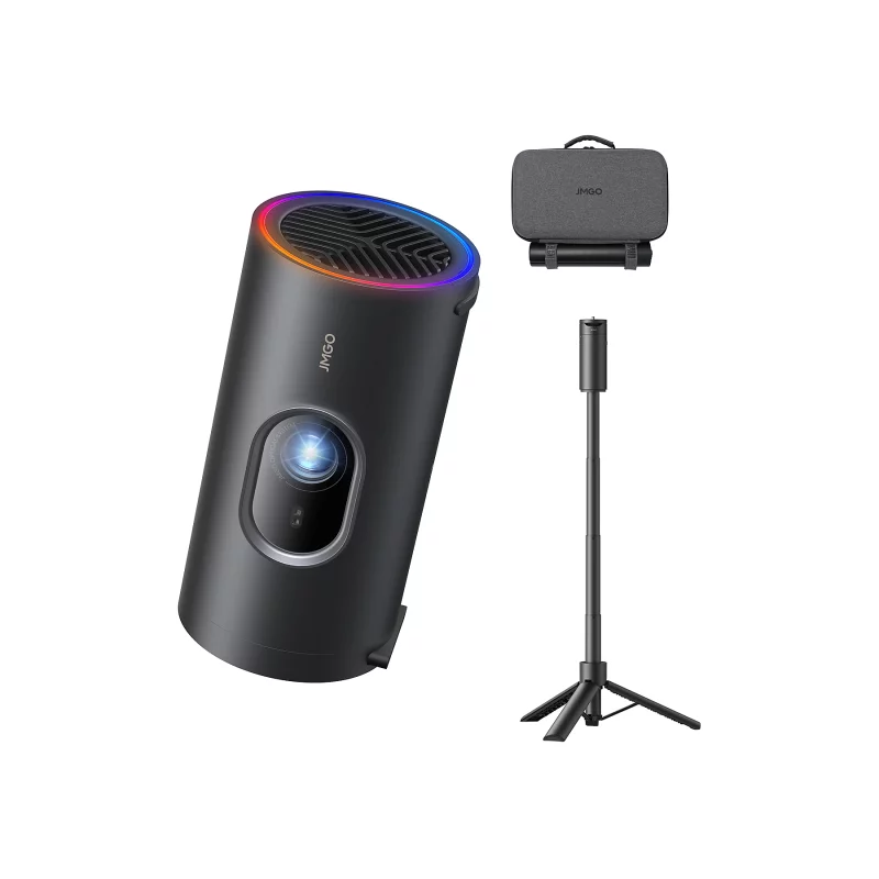 Image : JMGO PicoPlay+ Vidéoprojecteur portable - sacoche - Trépied - Batterie