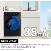 Image : SAMSUNG DV90DG6845LK Sèche linge