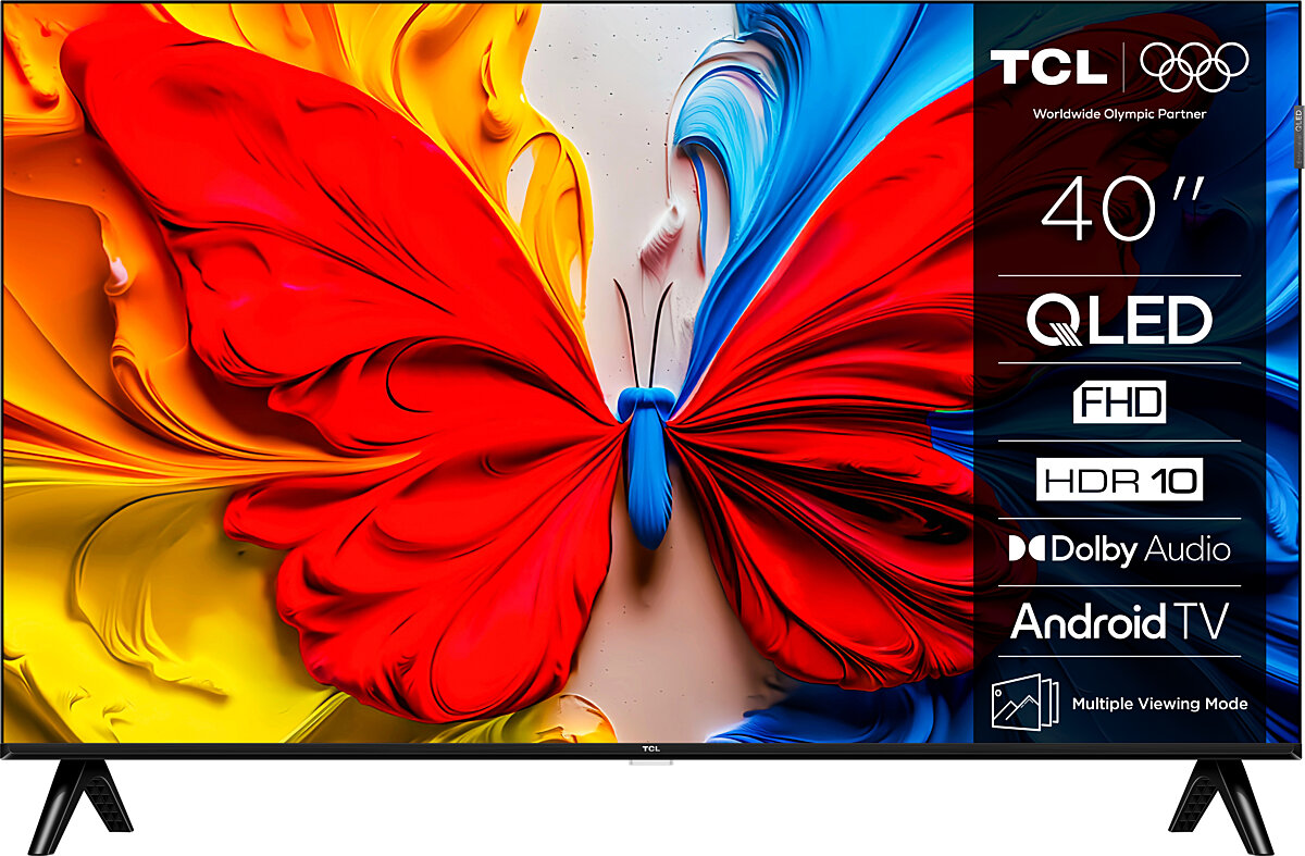 Image : TCL 40S5K FHD QLED avec HDR et Android TV 40'