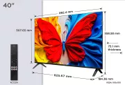 Image : TCL 40S5K FHD QLED avec HDR et Android TV 40'