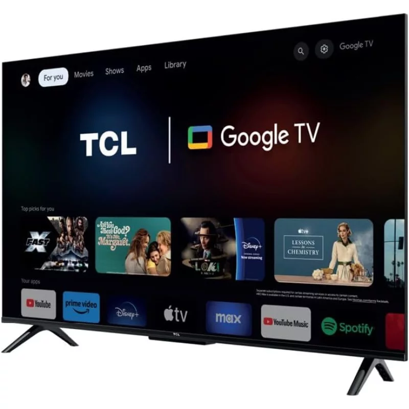 Image : TCL 43T69C TV QLED 4K 43'