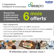 Image : BROTHER DCP-L2627DWE éligible à EcoPro Imprimante multifonction