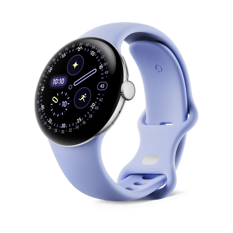 Image : GOOGLE Pixel Watch 4 41mm Argent/Iris 4G Montre connectée