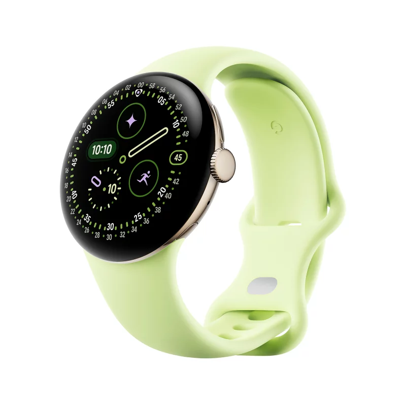 Image : GOOGLE Pixel Watch 4 41mm Champagne/Vert BT Montre connectée