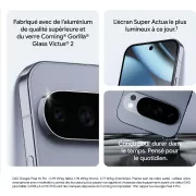 Image : GOOGLE Pixel 10 Pro Quartz Gris 128Go Smartphone