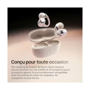 Image : SHOKZ OpenDots One Gris Ecouteurs