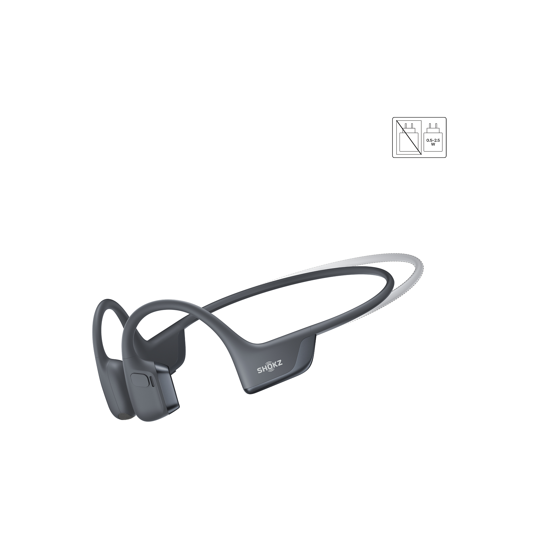Image : SHOKZ OpenRun Pro 2 Mini Noir Casque