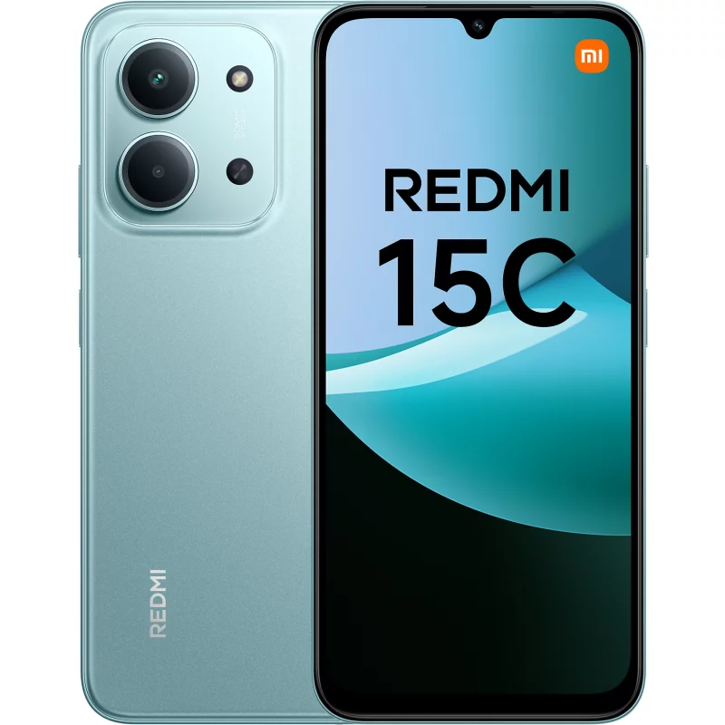 Image : XIAOMI Redmi 15C Vert 4 GO + 256 GO