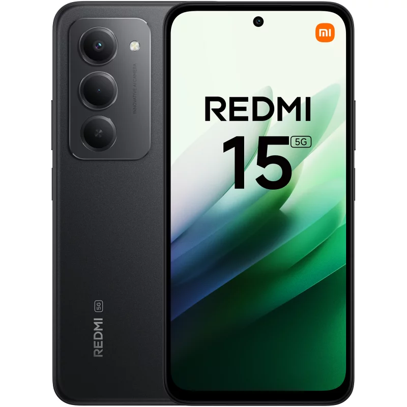 Image : XIAOMI Redmi 15 5G Noir 8 GO + 256 GO