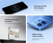 Image : XIAOMI Redmi 15C Noir 4 GO + 128 GO