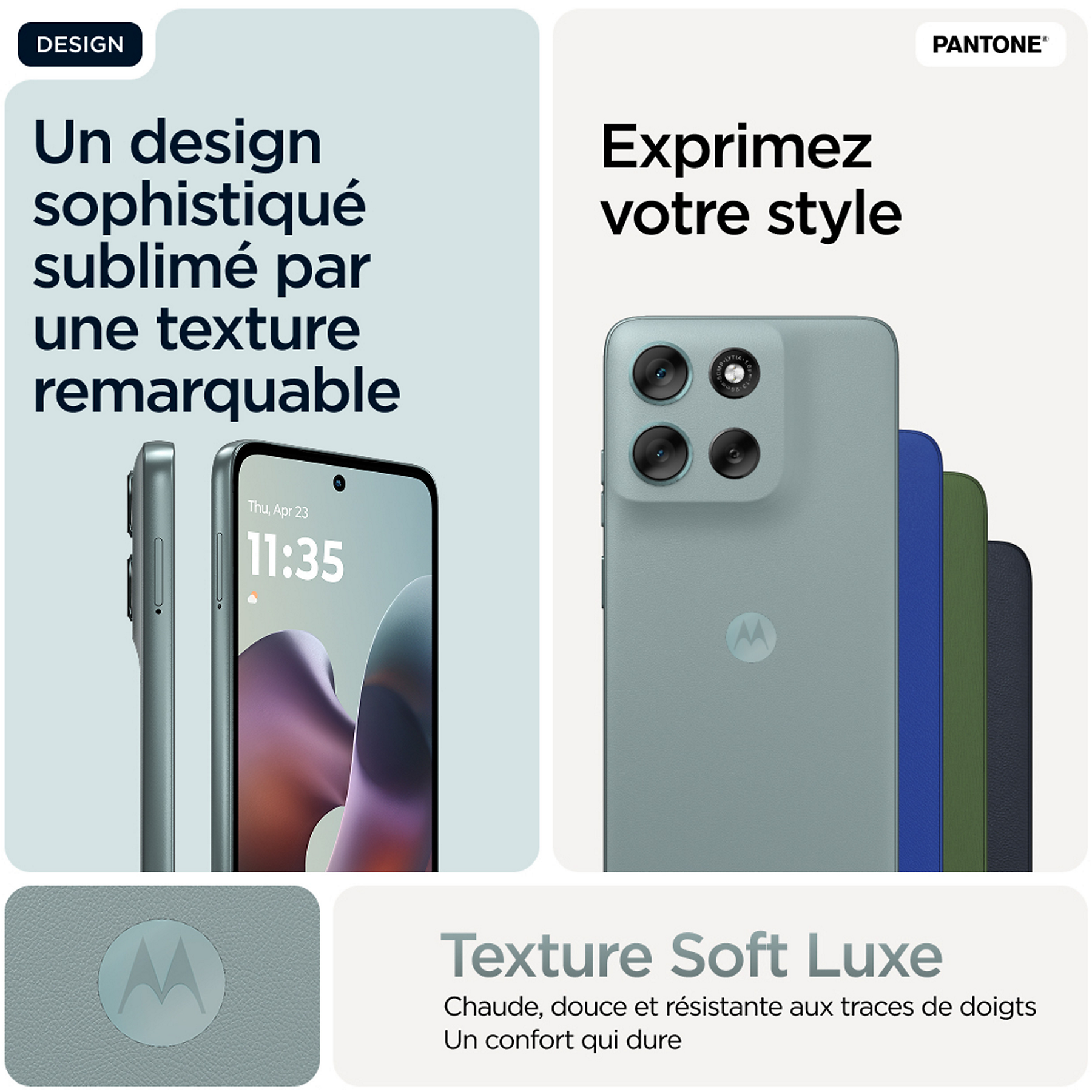 MOTOROLA G56 Gris Ciel 256Go Smartphone | promo et prix