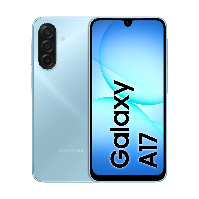 Image : SAMSUNG Galaxy A17 Bleu clair 128Go Smartphone