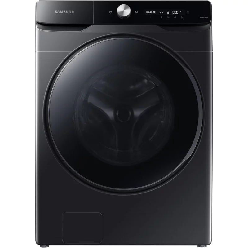Image : Samsung WF20DG8650BVU3 Noir ecobubble / AI Wash Dist. auto. lessive Lave-linge