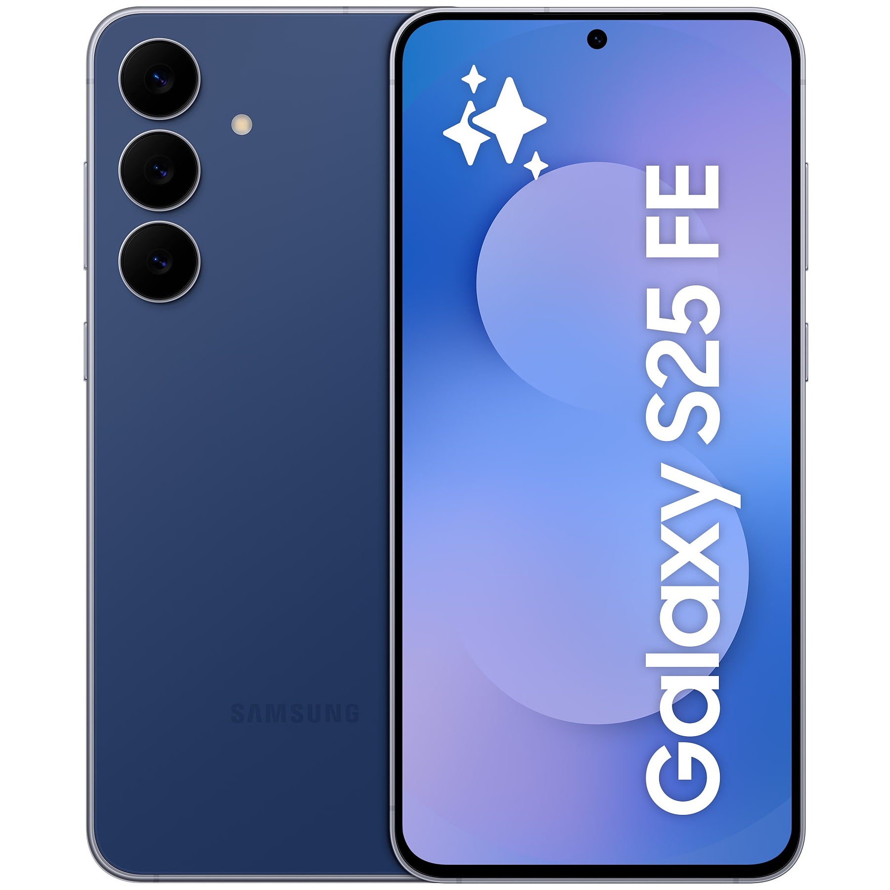 Image : Smartphone SAMSUNG Galaxy S25 FE Bleu Nuit 256Go