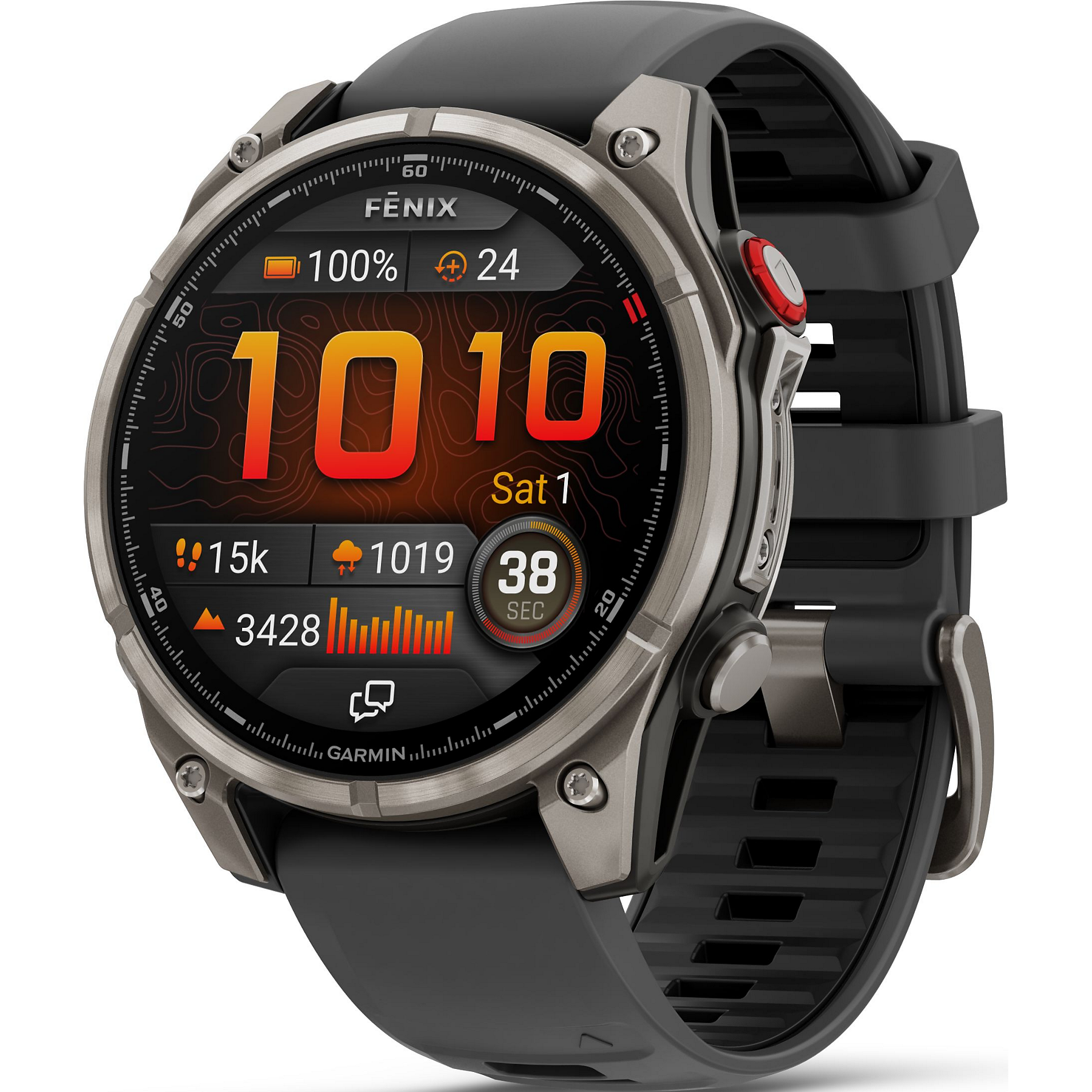 Image : GARMIN Fenix 8 Pro - 47mm AMOLED Montre sport