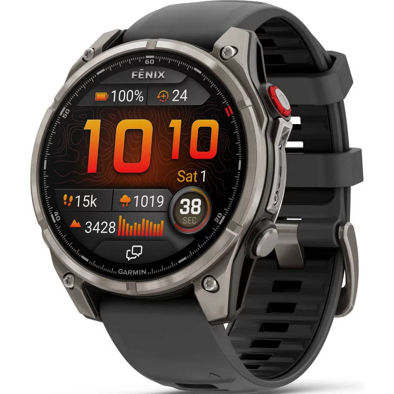Image : GARMIN Fenix 8 Pro - 47mm AMOLED Montre sport