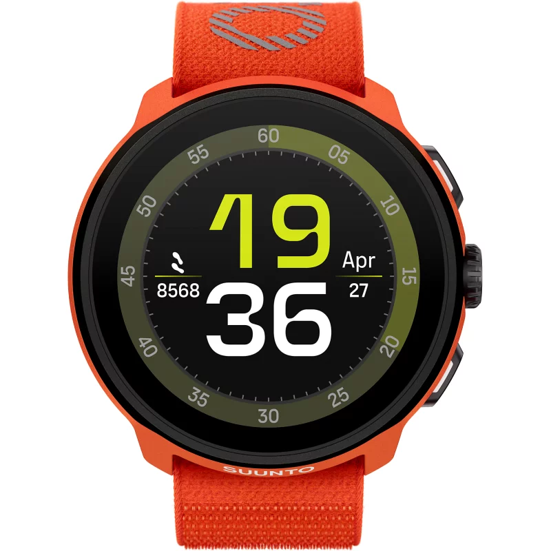 Image : MSUUNTO Run Orange Corail Bracelet Silicone