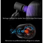 Image : DYSON Supersonic Nural Cheveux raides à ondulés Soie Ambré Sèche cheveux