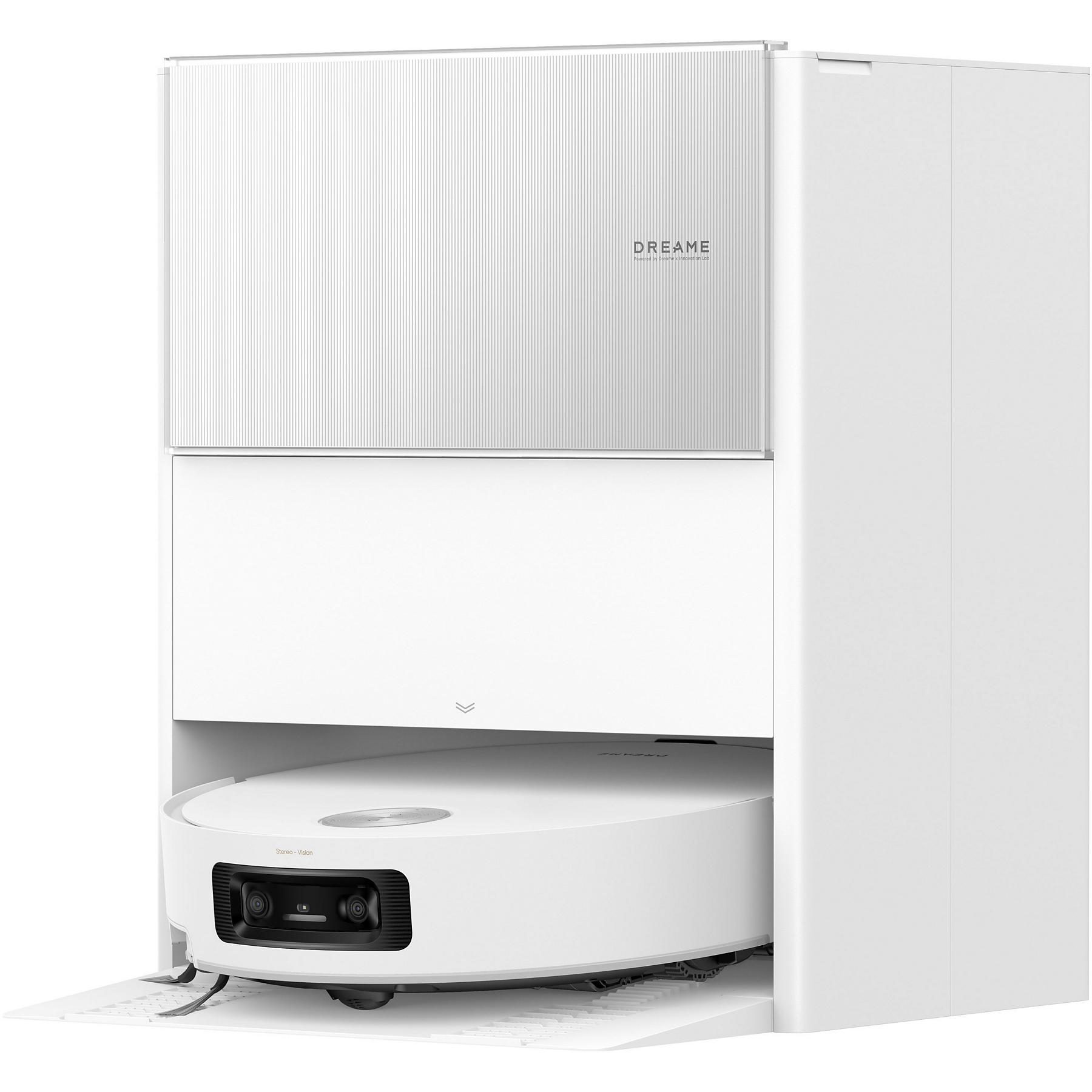 Image : DREAME Aqua10 Ultra Roller Complete blanc Aspirateur robot
