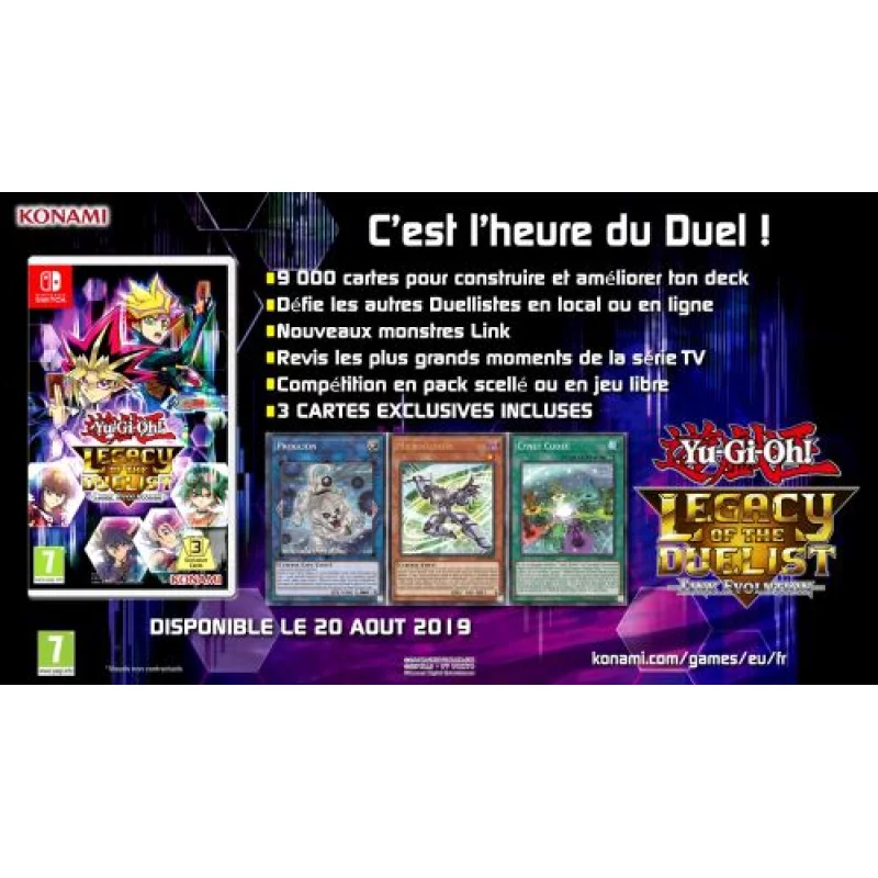 Image : Yu-Gi-Oh! Legacy of the Duelist: Link Evolution Nintendo Switch