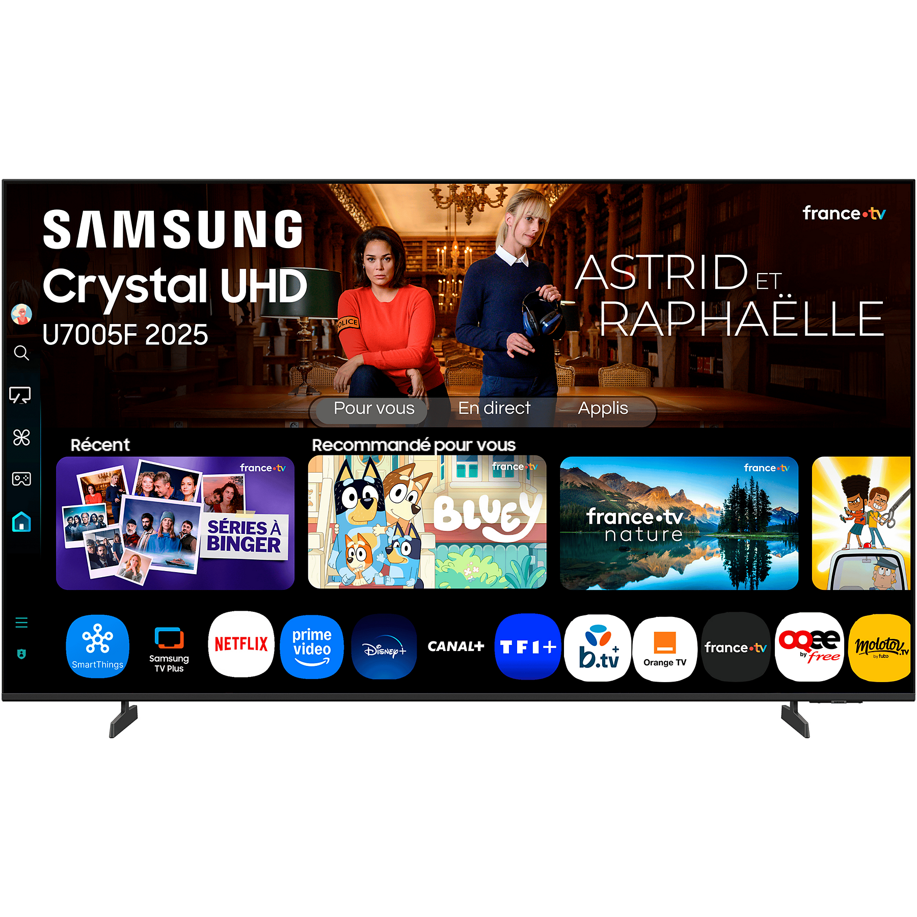 Image : Samsung Crystal UHD TU50U7005FKXXC 50' TV