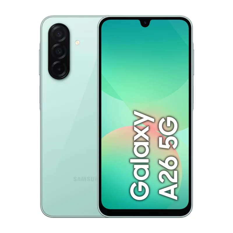 Image : Samsung Galaxy A26 5G 256Go Vert d'eau Smartphone IA