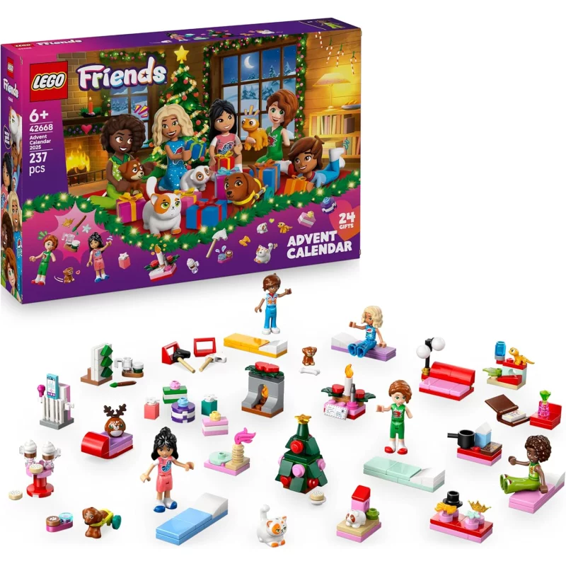 Image : LEGO 42668 LEGO Friends Le calendrier de l'Avent 2025