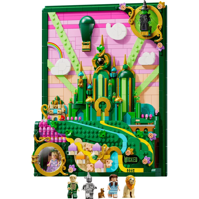 Image : LEGO 75685 Tableau d'Emerald City Wicked