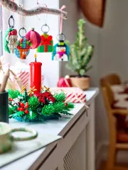 Image : LEGO 40743 Centre de table de Noël