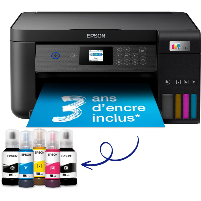 Image : Imprimante jet d'encre EPSON EcoTank ET-2850