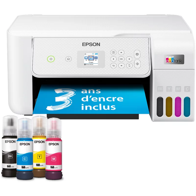 Image : EPSON EcoTank ET-2876 Imprimante jet d'encre