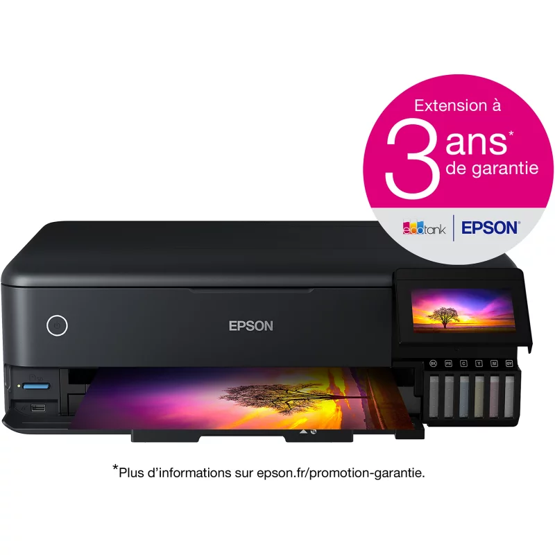 Image : Imprimante jet d'encre EPSON EcoTank ET-8550