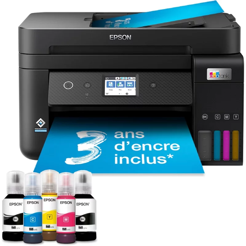 Image : EPSON EcoTank ET-4856 Imprimante jet d'encre