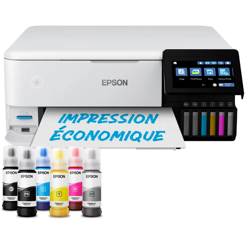 Image : EPSON EcoTank ET-8500 Imprimante jet d'encre