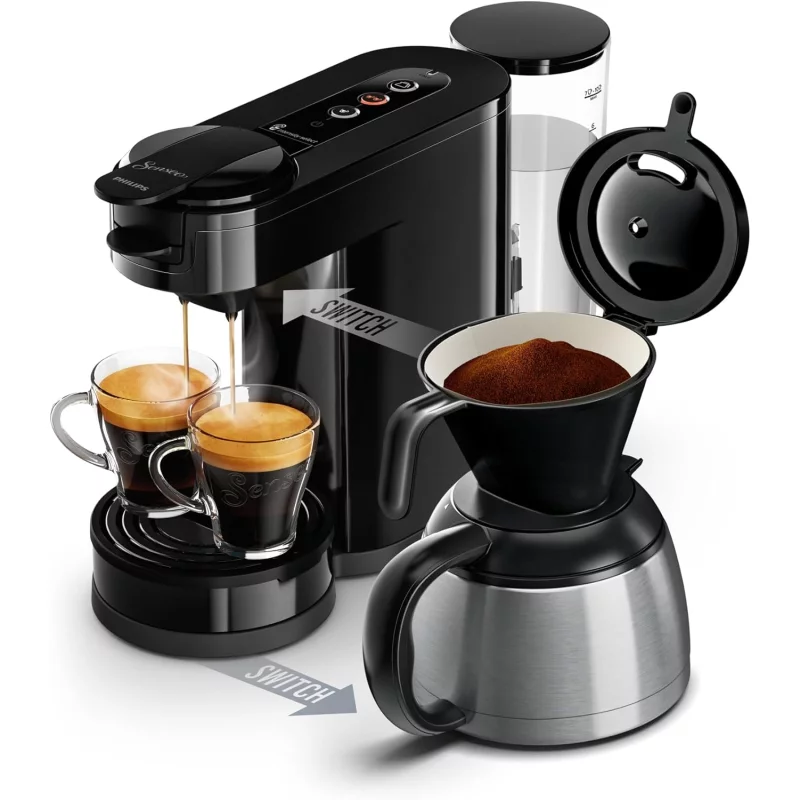 Image : PHILIPS SENSEO SWITCH HD6592/65 Machine à café dosette