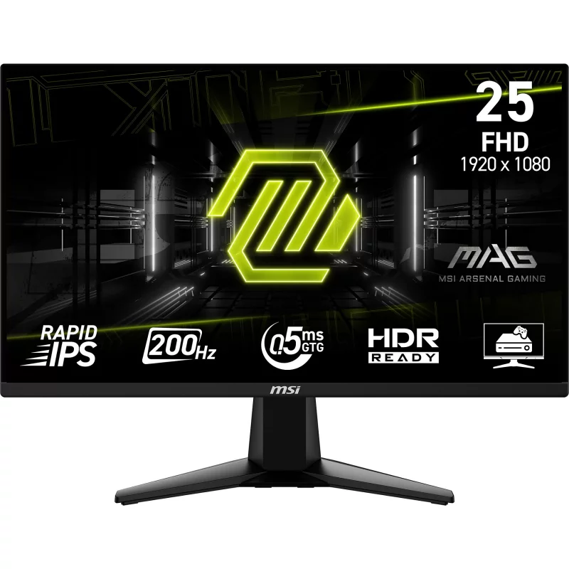 Image : MSI MAG 255F E20 24'' Rapid IPS Ecran PC Gamer