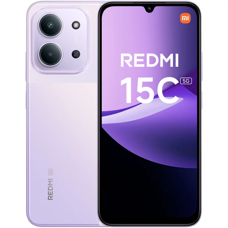Image : XIAOMI Redmi 15C 256Go Violet 5G Smartphone