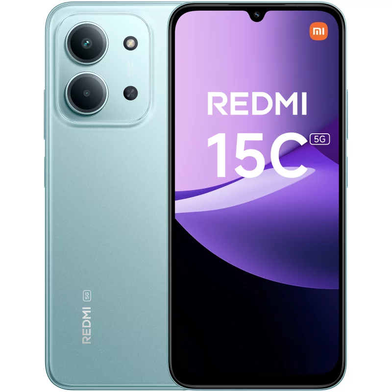 Image : XIAOMI Redmi 15C 256Go Vert 5G Smartphone