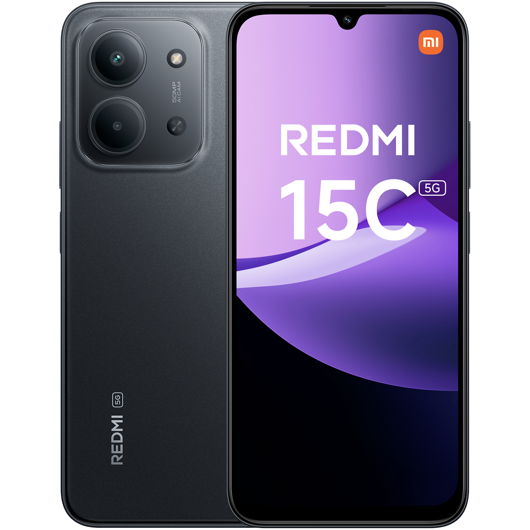 Image : XIAOMI Redmi 15C 256Go Noir 5G Smartphone