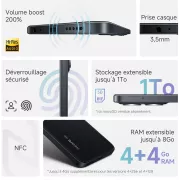 Image : XIAOMI Redmi 15C 256Go Noir 5G Smartphone