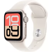 Apple Watch SE 3 GPS + Cellular 40mm Lumiere Stellaire avec Bracelet Sport M/L - MEP74ZR/A
