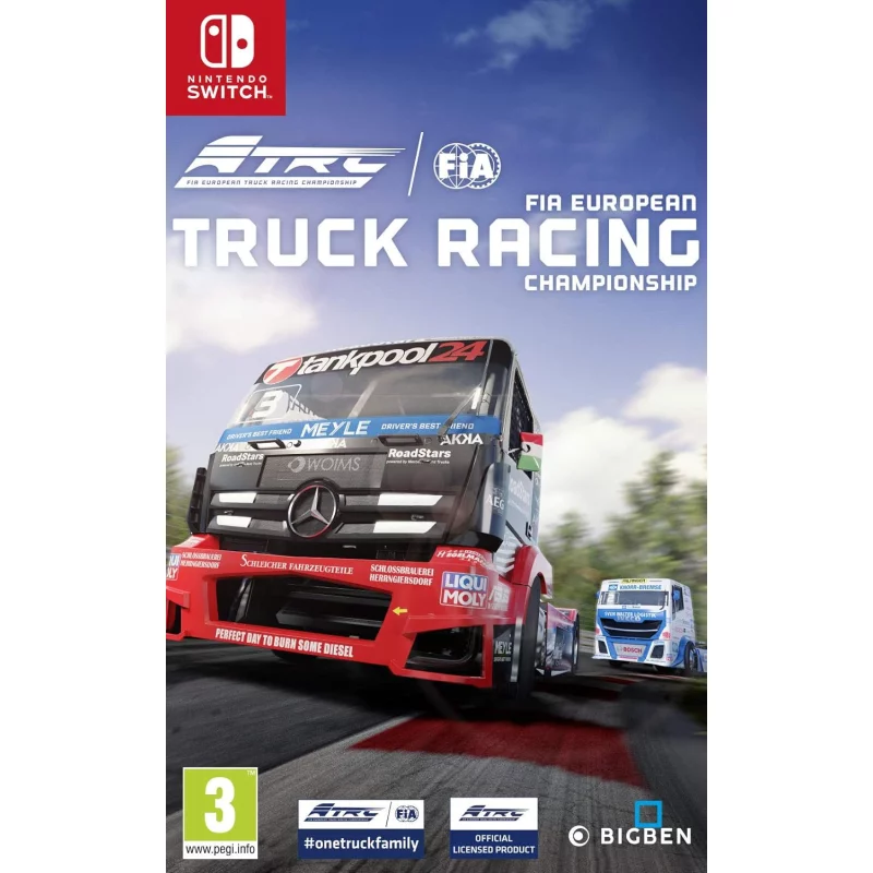 Image : FIA European Truck Racing Championship Nintendo Switch