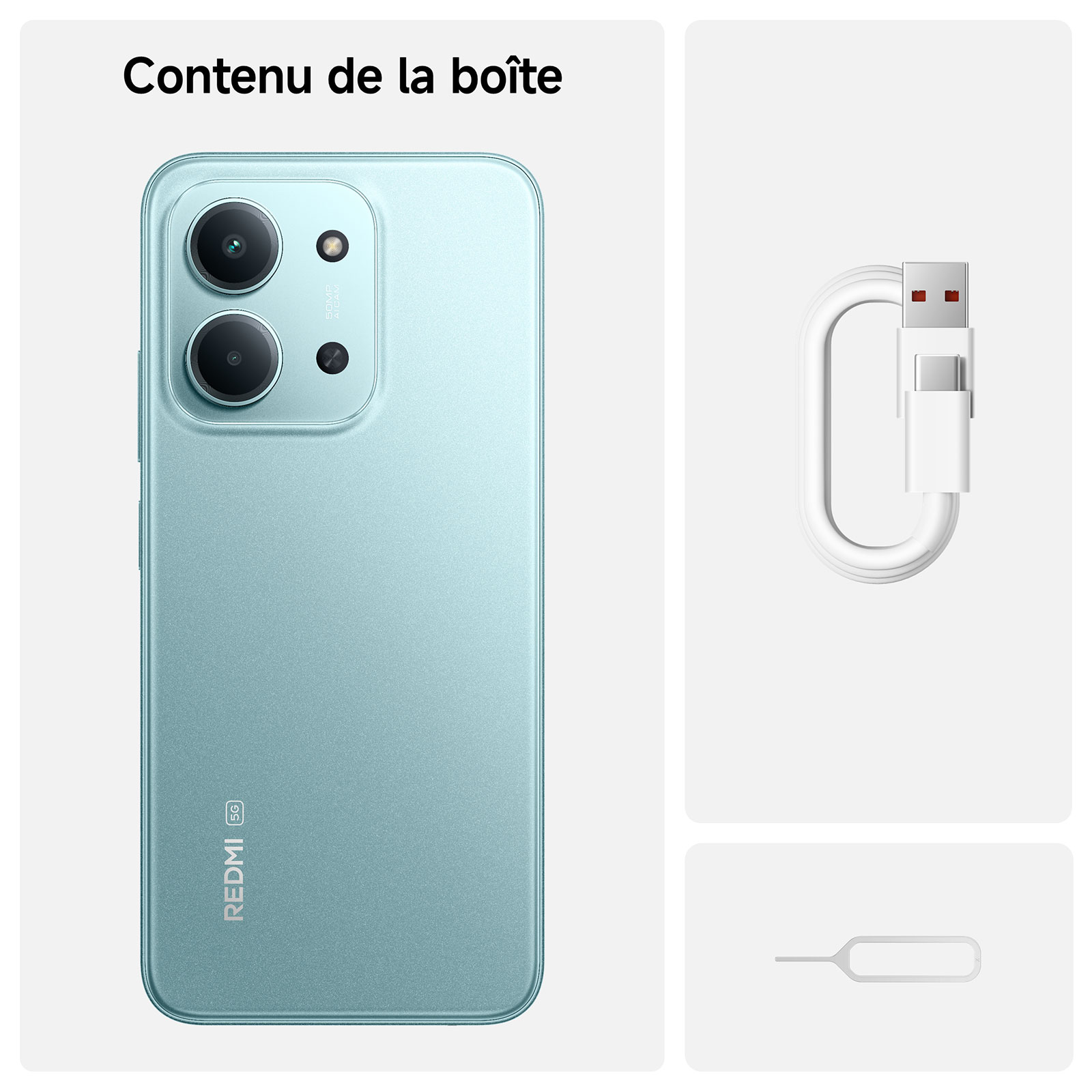 Image : XIAOMI REDMI 15C 5G Vert 4 GO + 128 GO