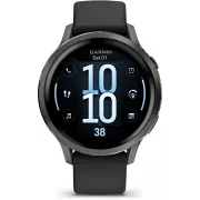 GARMIN Venu 4 Noir/Gris Silicone Noire 41mm Montre sport