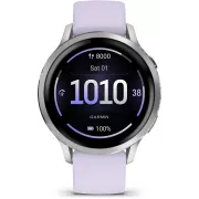 GARMIN Venu 4 Gris/Silver Silicone Pervenche 41mm Montre sport