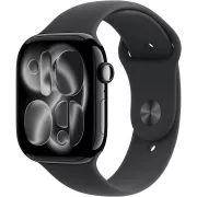 Apple Watch Series 11 GPS 42mm Noir de Jais S/M - MEQT4ZR/A